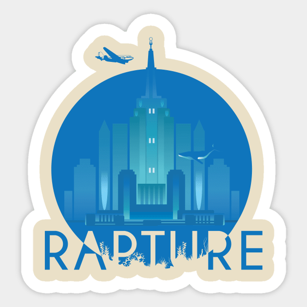 Rapture City Seal Sticker by MarquisDesign